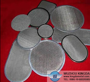 Multilayer mesh filter leaf